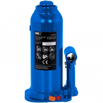 Podnośnik lewarek hydrauliczny słupkowy butelkowy 222 - 447 mm 10 t