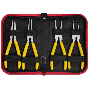 Szczypce do pierścieni osadczych Segera 18 cm ZESTAW 4 szt.