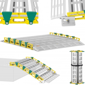 Rampa podjazdowa przenośna składana do 500 kg 1050 x 914 mm
