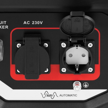 Agregat prądotwórczy generator prądu z rozruchem ręcznym 15 l 230 V 2800 W
