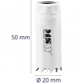 Otwornica bimetalowa wiertło do metalu drewna tworzyw sztucznych śr. 20 mm