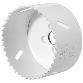 Otwornica bimetalowa wiertło do metalu drewna tworzyw sztucznych śr. 76 mm