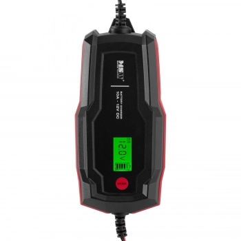 Prostownik samochodowy automatyczny do ładowania akumulatorów LCD 160 W 12 V 10 A