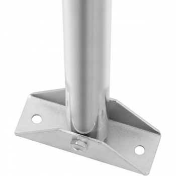 Blokada zapora parkingowa składana z odblaskami zamykana na klucz 802 x 375 x 440 mm