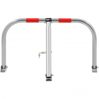 Blokada zapora parkingowa składana z odblaskami zamykana na klucz 802 x 375 x 440 mm