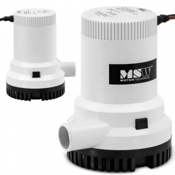 Pompa zęzowa do wody automatyczna do 6 m 125 l/min 12 V 8,5 A