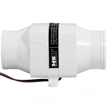 Wentylator tunelowy do silnika jachtu kampera przyczepy kempingowej 76 mm 12 V 2.5 A 14 m/s
