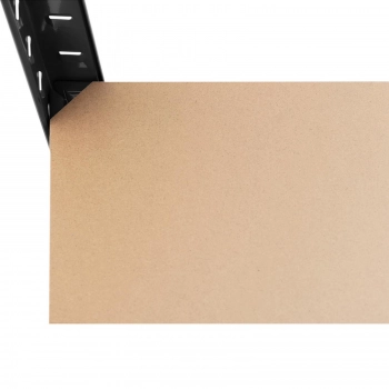 Regał magazynowy metalowy 5 półek 875 kg 90 x 40 x 180 cm szaroniebieski