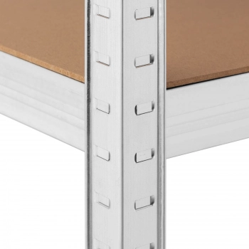 Regał magazynowy metalowy 5 półek 750 kg 120 x 40 x 180 cm szary
