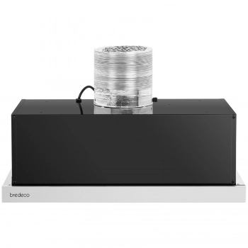 Okap kuchenny teleskopowy podszafkowy do zabudowy STAL LED 301.6 m3/h 60 cm