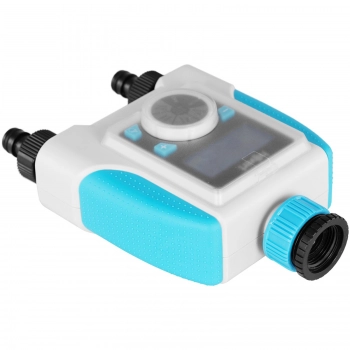 Sterownik systemu nawadniania elektroniczny 2 strefy LCD G3/4'' G1'' 5 s - 360 min 10 s - 7 dni