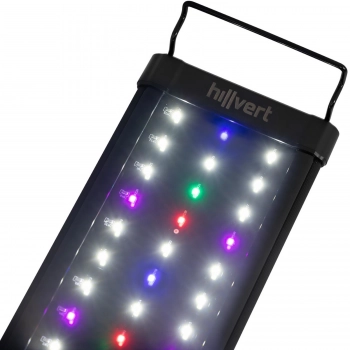 Lampa oświetlenie LED do akwarium wzrostu roślin pełne spektrum 45 diod 40 cm 12 W