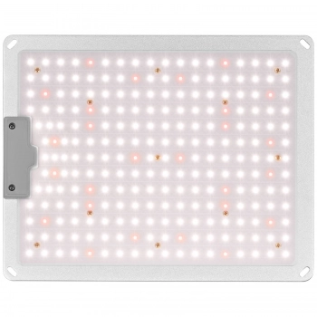 Lampa do uprawy wzrostu roślin pełne spektrum 30 x 24 cm 234 LED 110 W srebrna