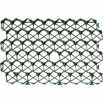 Kratka trawnikowa parkingowa modułowa 60 x 40 x 3 cm 5 szt. zielona