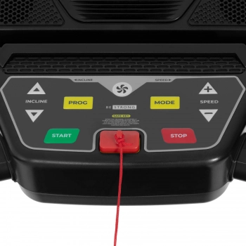 Bieżnia elektryczna składana treningowa do 150 kg 12 programów wentylator LCD 1837 W
