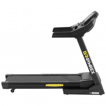 Bieżnia elektryczna składana treningowa do 150 kg 12 programów wentylator LCD 1837 W