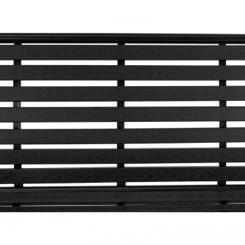 Ławka ławeczka ogrodowa parkowa tarasowa metalowa wolnostojąca 1250x580x810 cm