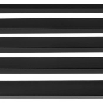 Ławka ławeczka ogrodowa parkowa tarasowa metalowa wolnostojąca 1250x420x830 cm