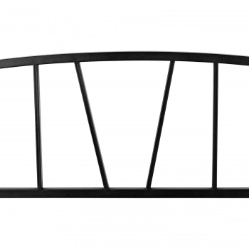 Ławka ławeczka ogrodowa parkowa tarasowa metalowa wolnostojąca 1250x330x840 cm