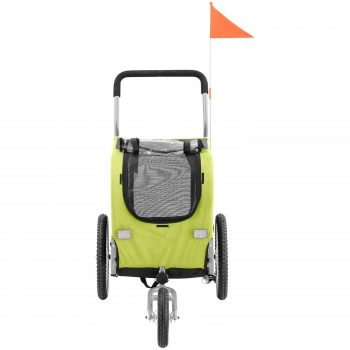 Przyczepka rowerowa transportowa dla psów zwierząt do 20 kg + plandeka