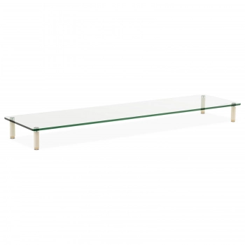 Podstawka półka pod monitor ekran 13-32'' szklana maks. 20 kg 100x26x8.3 cm