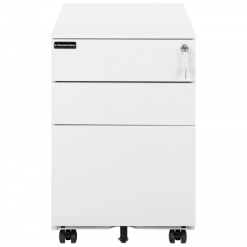 Szafka kontenerek pod biurko biurowy mobilny na kółkach 3 szuflady 53x39x60 cm