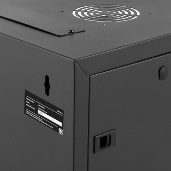 Szafa RACK serwerowa sieciowa wisząca 19'' 9U IP20 do 60 kg 54x39x49 cm CZARNA