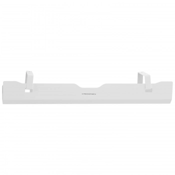 Półka maskownica organizer na kable pod biurko 600x135x108 mm BIAŁA