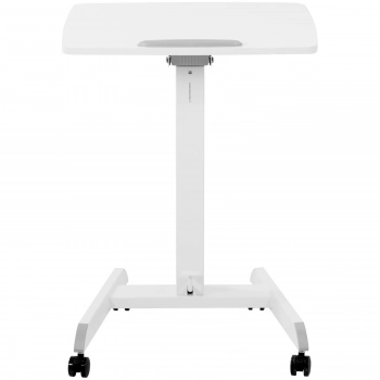 Stolik stojak pod laptopa regulowany na kółkach 60 x 52 cm 760 - 1130 mm