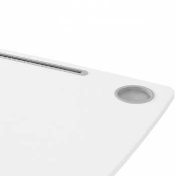 Stolik stojak pod laptopa odchylany regulowany z półką 80 x 56 cm 760 - 1130 mm