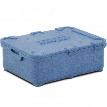 Pojemnik termoizolacyjny termiczny 4 komorowy do transportu posiłków 42 x 29 x 11 cm