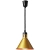 Lampa grzewcza do potraw na podczerwień IR wisząca złota śr. 27 cm 250 W