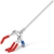 Łapa laboratoryjna do kolb chłodnic 3 palce 260 mm