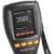 Miernik tester grubości warstw lakieru z analizą danych Bluetooth zakres 0-2000 µm + Walizka