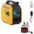 Agregat prądotwórczy generator prądu przenośny z rozrusznikiem elektrycznym 4 l 12 V 230 V 2100 W