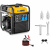 Agregat prądotwórczy generator prądu z rozruchem ręcznym 11 l 12 V 230 V 3800 W