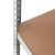 Regał magazynowy metalowy 5 półek 875 kg 90 x 40 x 180 cm szary 2 szt.