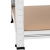 Regał magazynowy metalowy 4 półki 320 kg 80 x 40 x 160 cm szary 2 szt.