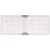 Lampa do uprawy wzrostu roślin pełne spektrum 60 x 24 cm 468 LED 220 W srebrna