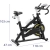 Rower rowerek stacjonarny spinningowy treningowy do 120 kg - koło zamachowe 8 kg