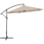 Parasol ogrodowy na wysięgniku okrągły uchylny śr. 300 cm kremowy