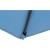 Parasol ogrodowy tarasowy okrągły uchylny z korbką śr. 270 cm niebieski