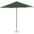 Parasol ogrodowy tarasowy okrągły śr. 270 cm zielony