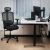 Krzesło fotel biurowy ergonomiczny z oparciem siatkowym i zagłówkiem maks. 150 kg