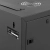 Szafa RACK serwerowa sieciowa wisząca 19'' 9U IP20 do 60 kg 54x39x49 cm CZARNA