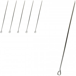 Szpilki szpatuły do szaszłyków stalowe 25cm ZESTAW 6szt.