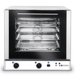 Piec konwekcyjny z nawilżaniem na 4 blachy 2800W 230V - Hendi 225028