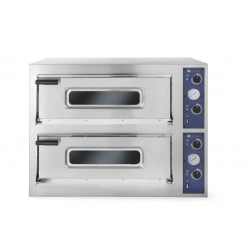 Piec do pizzy podwójny Basic 44 8 pizz 9400W - Hendi 226698
