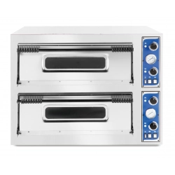Piec do pizzy podwójny Basic XL 44 8 pizz 12000W - Hendi 226957
