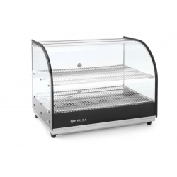 Witryna grzewcza do ekspozycji ciepłych potraw 2 x GN1/1 400W - Hendi 273999